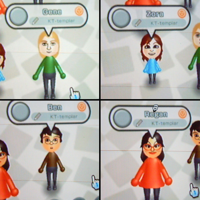 'Cast: Templar Miis!' by Katie Tandler